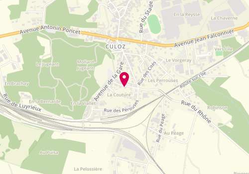 Plan de ESSID Raouf, Rue Paul Cambon, 01350 Culoz-Béon