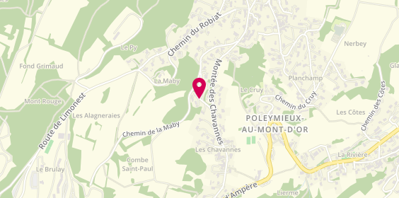 Plan de Garage Marinheiro, 130 Chemin du Bouchat, 69250 Poleymieux-au-Mont-d'Or
