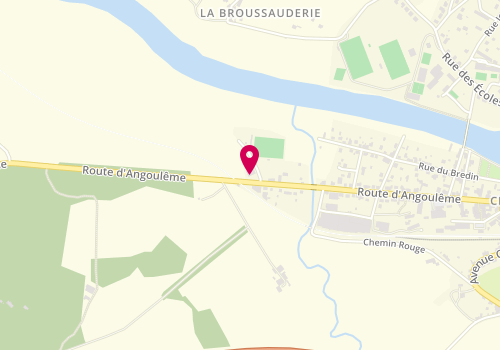 Plan de Eurotyre - Garage Chabanais Auto Service, Route d'Angouleme, 16150 Chabanais