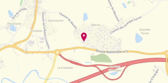 Plan de Rem Auto, 724 chemin du Marais, 69490 Vindry-sur-Turdine