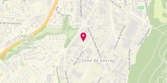 Plan de Chatel Henri et Fils, Zone Industrielle de Vovray
6 Rue de Sansy, 74600 Seynod