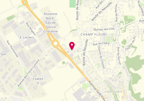 Plan de Label Auto, 138 Rue de la Levée, 69730 Genay