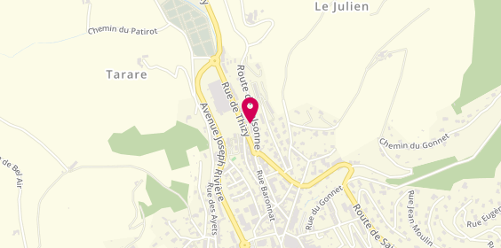 Plan de Garage Laurent, 8 Route de Valsonne, 69170 Tarare