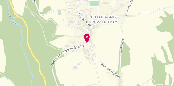 Plan de Md Auto Passion, 2 Route de Virieu le Grand, 01260 Champagne-en-Valromey