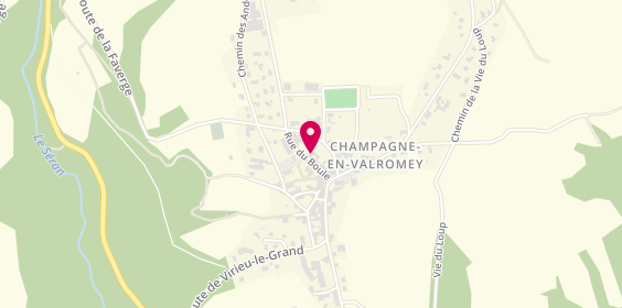 Plan de Garage Goud, Rue Boule, 01260 Champagne-en-Valromey