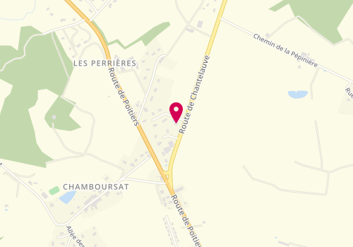 Plan de Fregefond Automobiles, 13 Route de Chantelauve, 87270 Couzeix