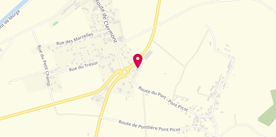 Plan de Agent Peugeot, Route de Clermont, 63350 Maringues
