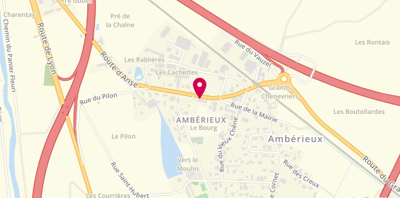 Plan de Ad Expert, 1108 Route d'Anse, 69480 Ambérieux D'azergues