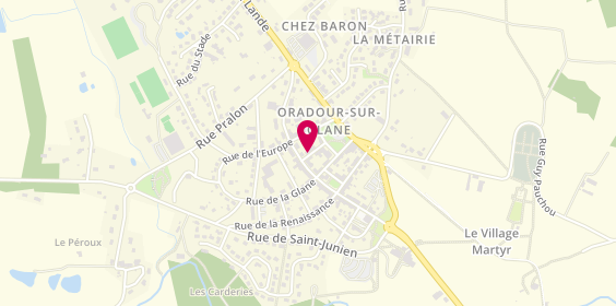 Plan de Autoprimo, Gatevie, 87520 Oradour-sur-Glane
