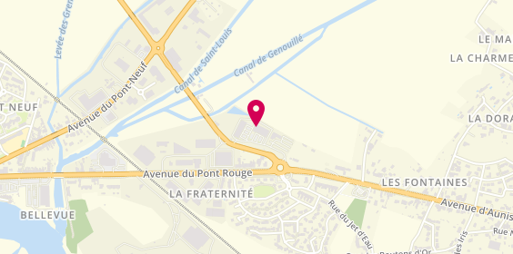 Plan de Auto Pneus 2000, 146 avenue d'Aunis, 17430 Tonnay-Charente