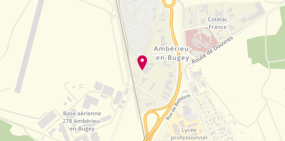 Plan de LB AUTOS - garage AUTOPRIMO, Zone Artisanale en Point Boeuf
Rue des Frères Salvez, 01500 Ambérieu-en-Bugey