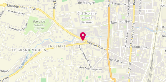 Plan de Actif & Auto, 565 Rue de Thizy, 69400 Villefranche-sur-Saône