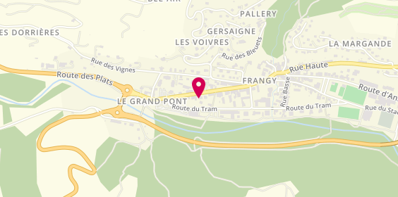 Plan de Ad Expert, 257 Rue du Grand Pont, 74270 Frangy