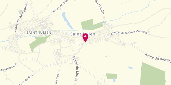 Plan de Seb Debosselage, Le Bourg, 69640 Saint-Julien