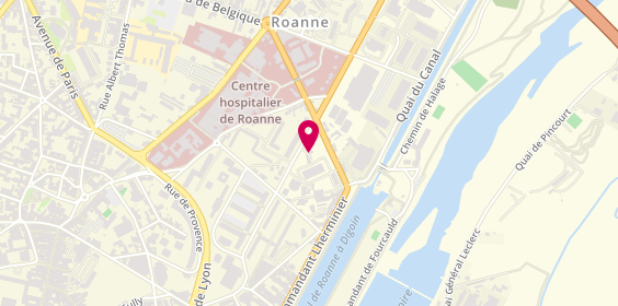 Plan de Garage de l'Europe, 52 Boulevard Jean-Baptiste Clément, 42300 Roanne