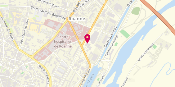 Plan de Agents FIAT, 60 Boulevard Jean-Baptiste Clément, 42300 Roanne