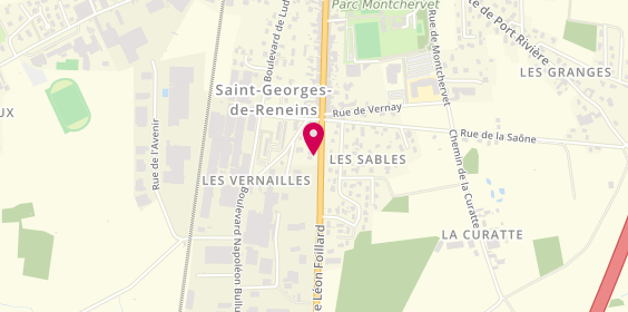 Plan de Groupe Vl, 70 avenue Léon Foillard, 69830 Saint-Georges-de-Reneins