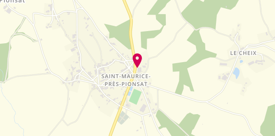 Plan de Dassaud Dominique, Le Bourg, 63330 Saint-Maurice-près-Pionsat
