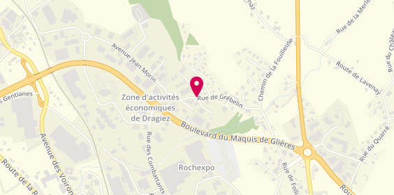 Plan de Groupe Jafab, 121 Rue de Grébelin, 74800 La Roche-sur-Foron