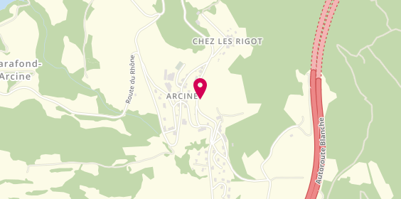 Plan de AUTO R TEC - Garage autortec, 137 Route du Vuache, 74270 Clarafond-Arcine