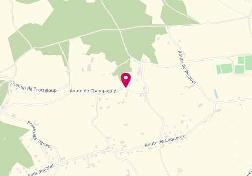 Plan de Mg Auto Services, 380 Route Champagny, 42370 Saint-Haon-le-Vieux