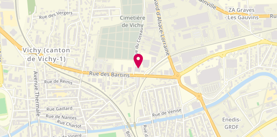 Plan de First Stop, 26 Rue des Bartins, 03300 Cusset