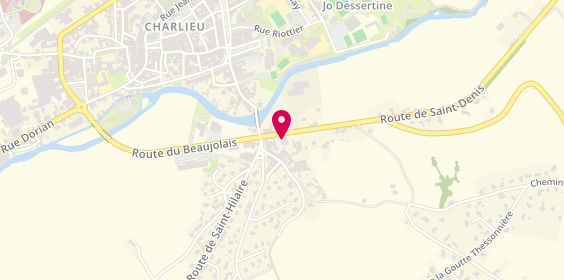 Plan de Garage Chizelle, 4 Route de Saint-Denis, 42190 Chandon