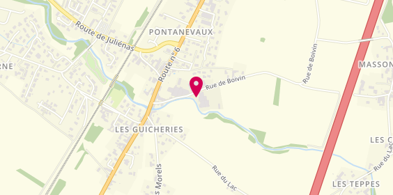 Plan de Garage d'Ancelles, 209 Rue Boivin, 71570 Saint-Symphorien-d'Ancelles