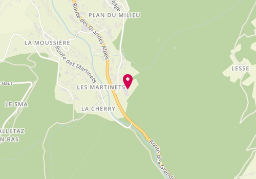 Plan de David Cicmanec, Garage 5
1047 Route du Peage, 74430 Saint-Jean-d'Aulps