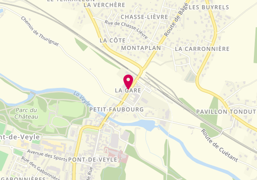 Plan de Relais de la Samiane, 138 Rue Pont de Veyle, 01290 Crottet