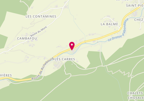 Plan de Carrosserie Blanc, 1116 Route de Richebourg, 74360 Abondance