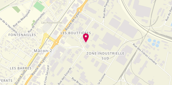 Plan de Zone Sud Garage, Rue Lavoisier, 71000 Mâcon
