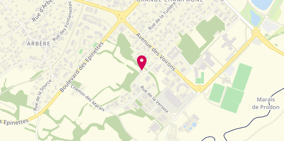 Plan de Joycar Renovauto, 158 Rue des Roseaux Zone Artisanale, 01220 Divonne-les-Bains