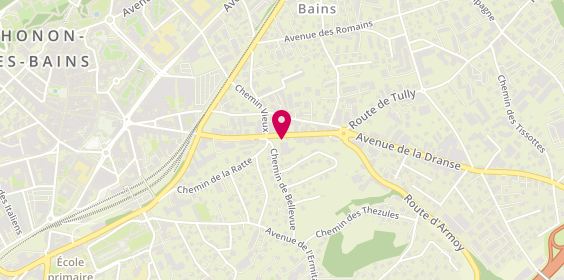 Plan de Bosch Car Service, 17 Avenue des Vallées, 74200 Thonon-les-Bains