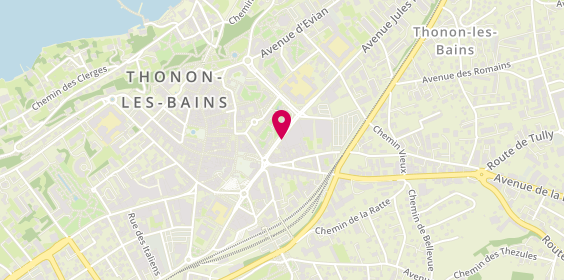 Plan de Steve Auto Services, 9 Avenue Jules Ferry, 74200 Thonon-les-Bains