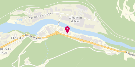 Plan de Ad Expert, 52 Route de Lyon 54 Et, 39200 Saint-Claude