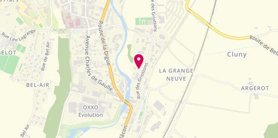 Plan de Carrosserie Teixeira Loic, 7 Rue des Griottons, 71250 Cluny