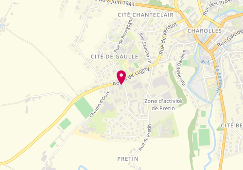 Plan de Citroën, 7 Route de Lugny, 71120 Charolles