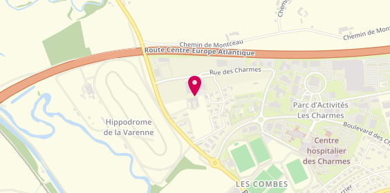Plan de First Stop, Zone Aménagement Charmes, 71600 Paray-le-Monial