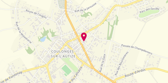 Plan de Auto Fit, 3 Rue des Jardins, 79160 Coulonges-sur-l'Autize