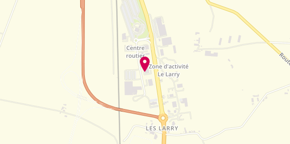 Plan de Daf, parc d'Activités Logistique Sud - Zone Aménagement Les Gris, 03400 Toulon-sur-Allier