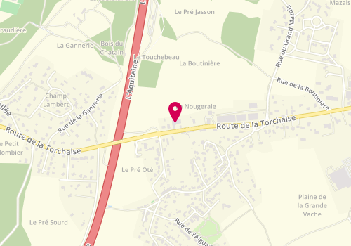 Plan de Garage des Quintus Fiacek, 12 Route de la Torchaise, 86580 Vouneuil-sous-Biard