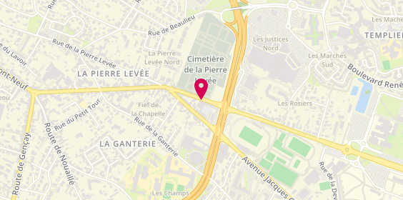 Plan de Mondial Pare-Brise, 16 avenue du Recteur Pineau, 86000 Poitiers