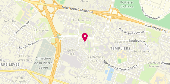Plan de Feu Vert, 2 avenue de Lafayette Parking Intermarché, 86000 Poitiers