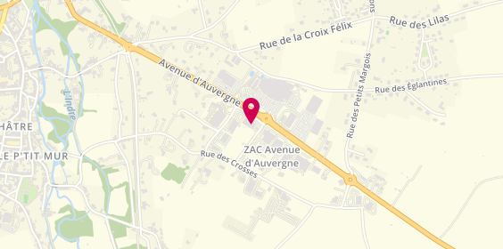 Plan de Profil+, avenue d'Auvergne, 36400 La Châtre
