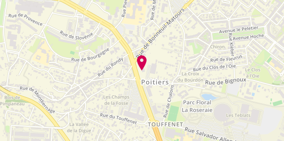 Plan de Renault, 17 Rue de Bignoux, 86000 Poitiers