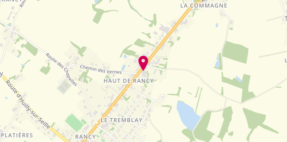 Plan de C.M.P Automobiles, 233 Route de Louhans, 71290 Rancy