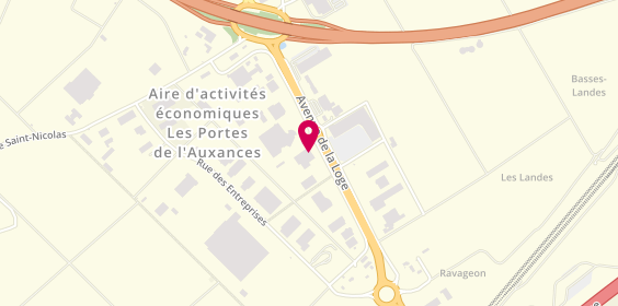 Plan de Kia | Poitiers - ESPACE DES NATIONS, 25 avenue de la Loge, 86440 Migné-Auxances