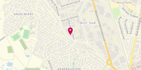Plan de Total, 50 Rue Savary de l'Epineraye, 85000 La Roche-sur-Yon