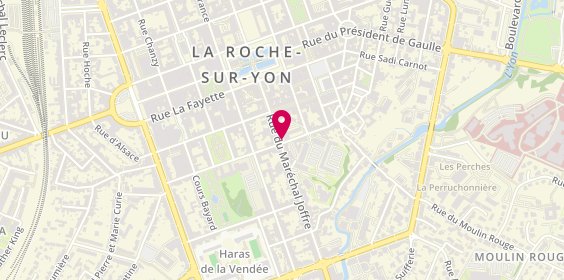 Plan de Garage Rousset, 39 Rue du Maréchal Joffre, 85000 La Roche-sur-Yon